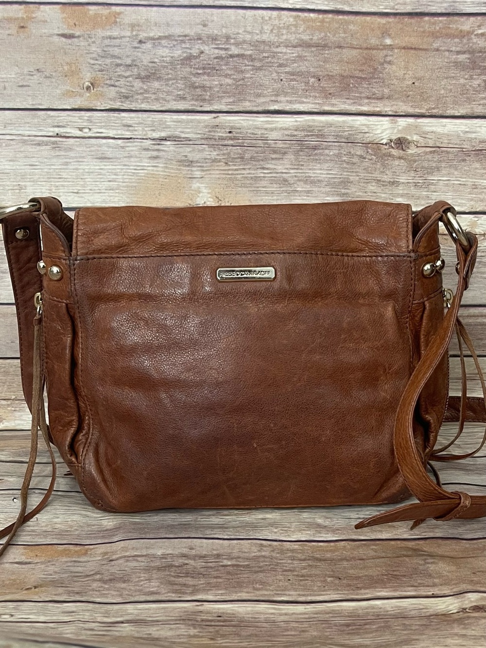 Rebecca Minkoff Beloved Mini Biden Leather Crossbody - Picture 3 of 7